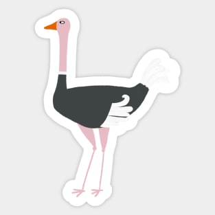 Ostrich Sticker